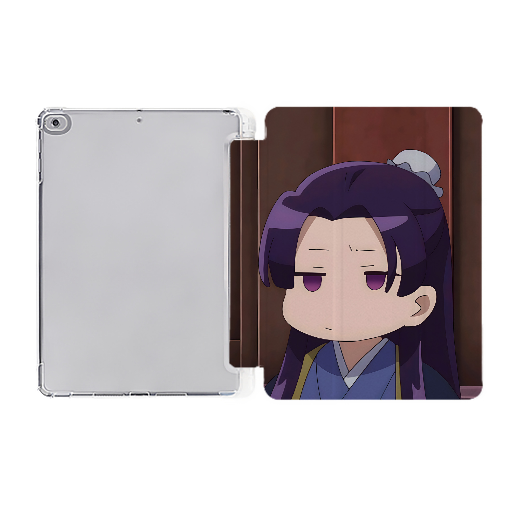 （画像用） 薬屋のひとりごと The Apothecary Diaries IPad ケース ペン収納付き 三つ折りスタンド PUレザー×シリコン 対応機種9.5/10.5/10.9インチ